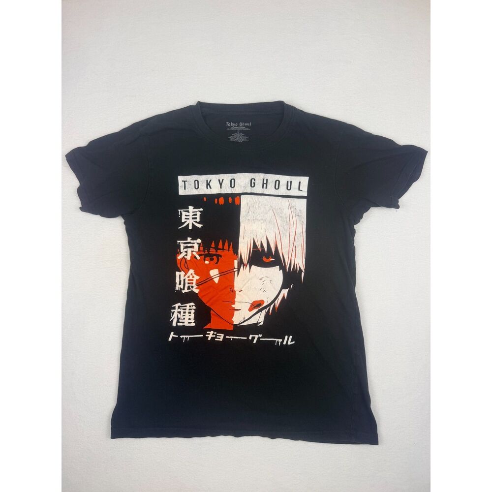 Tokyo Ghoul Funimation Kaneki Anime Graphic T Shirt Black Mens M